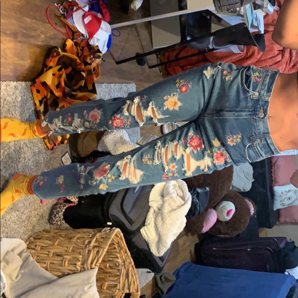 Flower pants